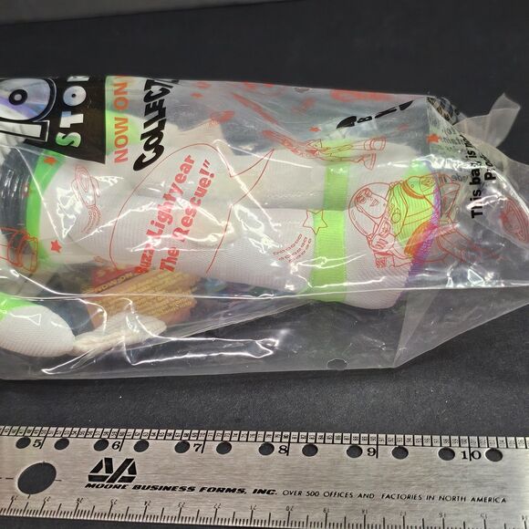 New Burger King Buzz Lightyear Disney Toy Story 10" Toy Hard Shield - Picture 3 of 3